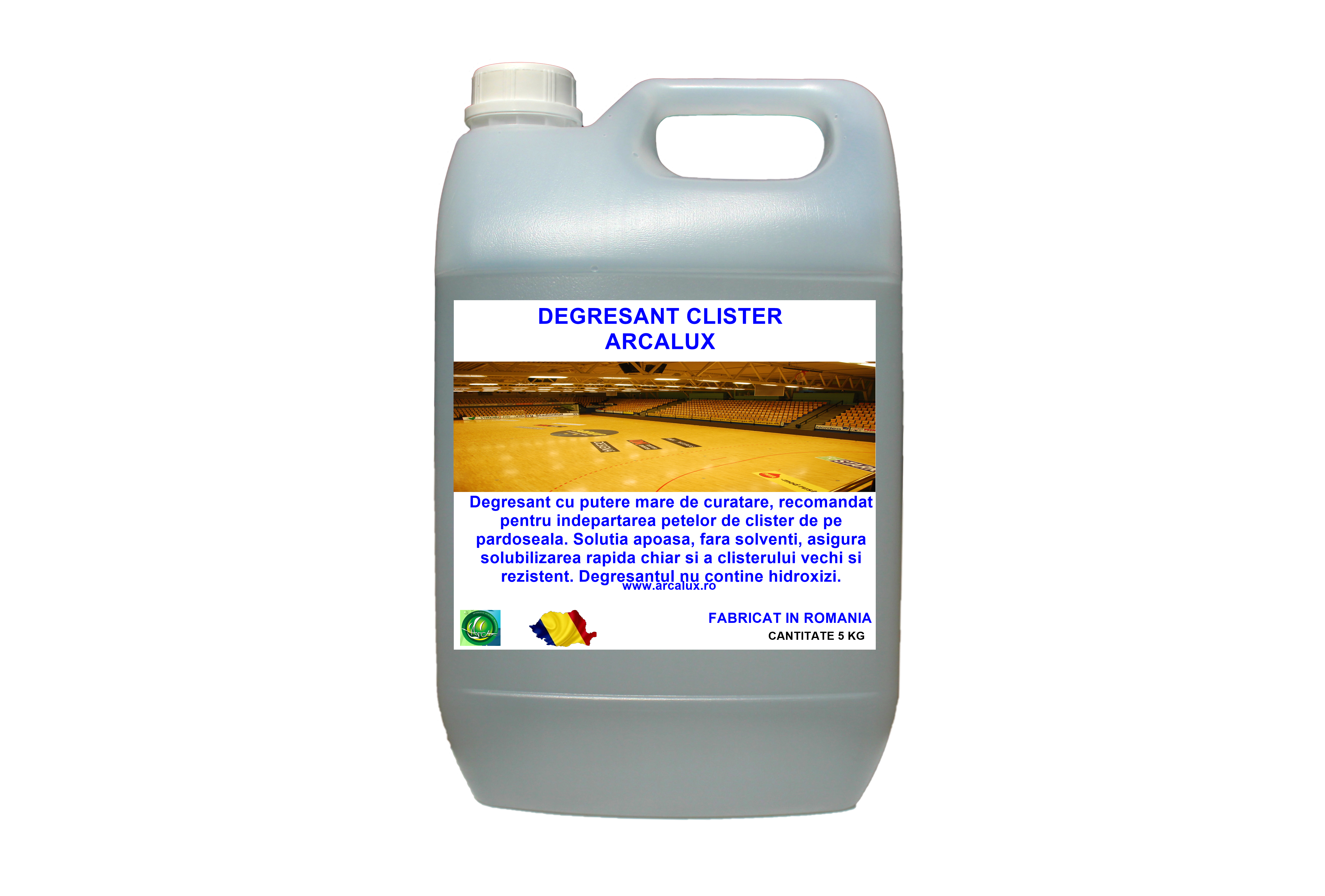 DESCETE　5L DEGRESANT CLISTER; ARCALUX, 5 KG