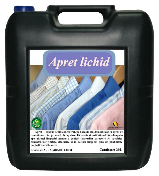 Apret lichid Arca Lux, Bidon 20L