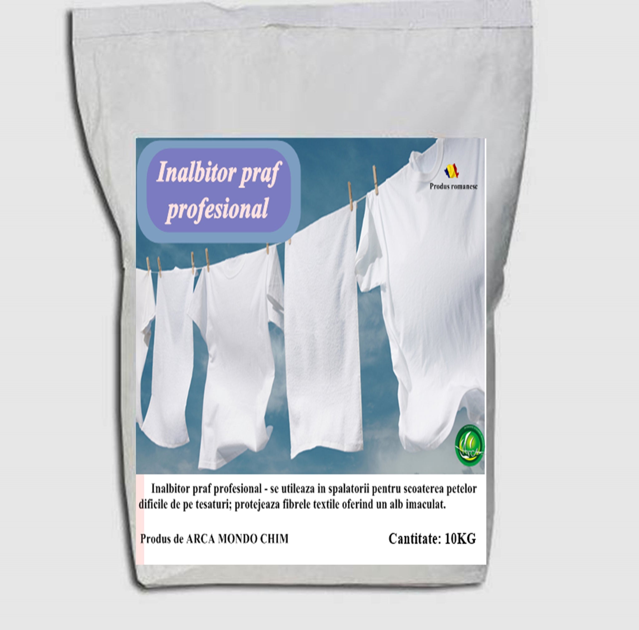 Inalbitor praf profesional Arca Lux, sac 10 KG