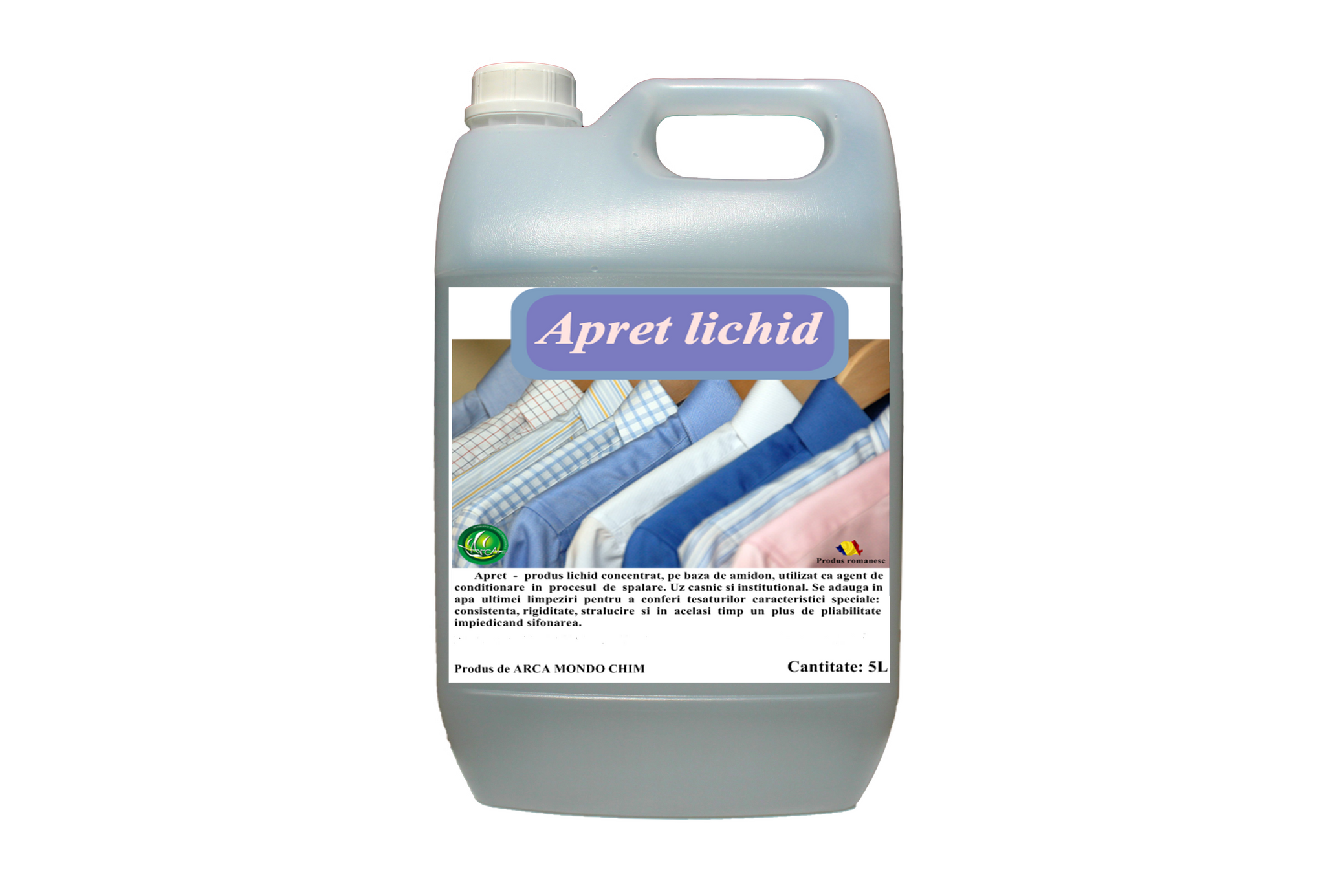 Apret lichid Arca Lux, Bidon 5 L