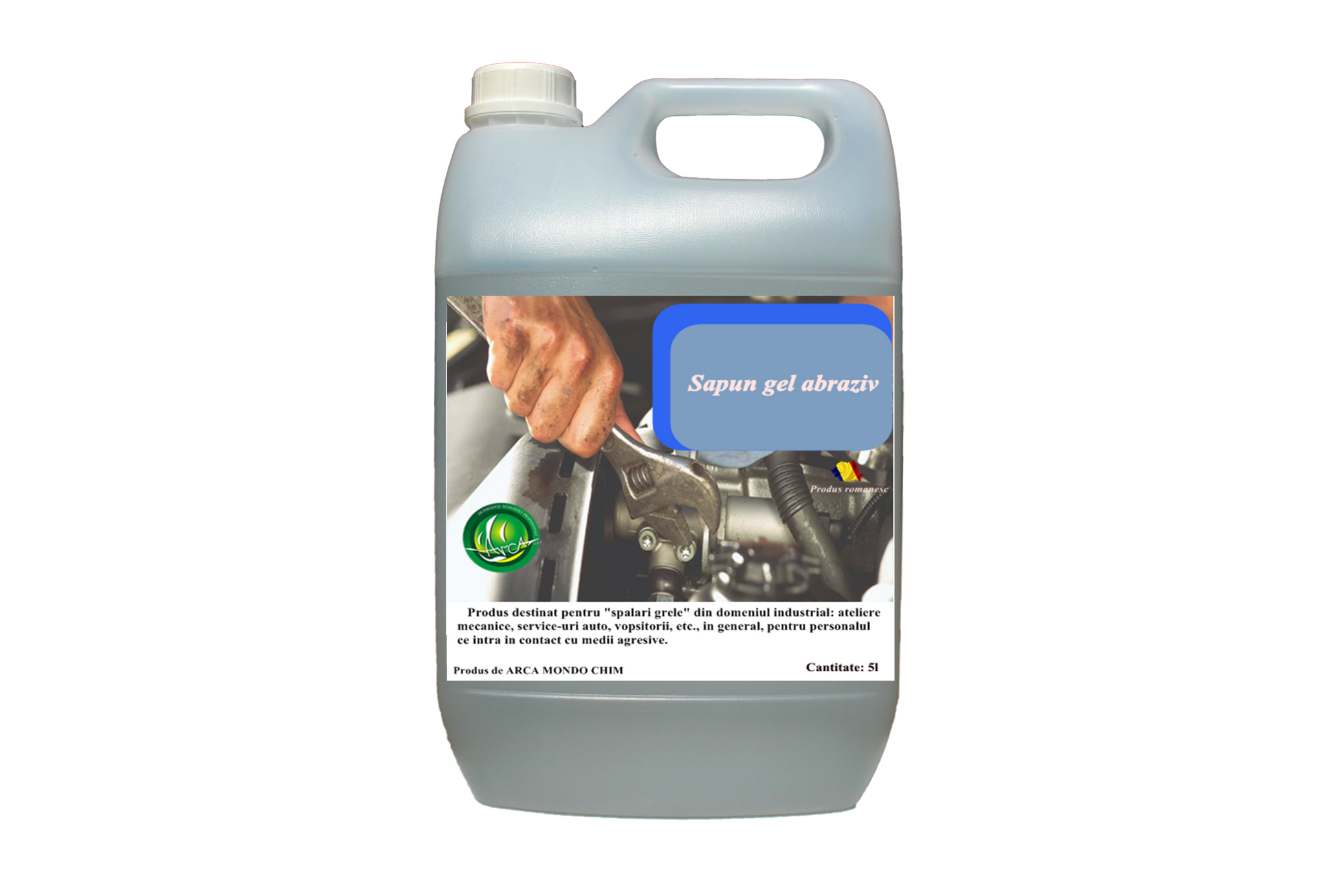 Sapun gel abraziv Arca Lux, Bidon 5 L