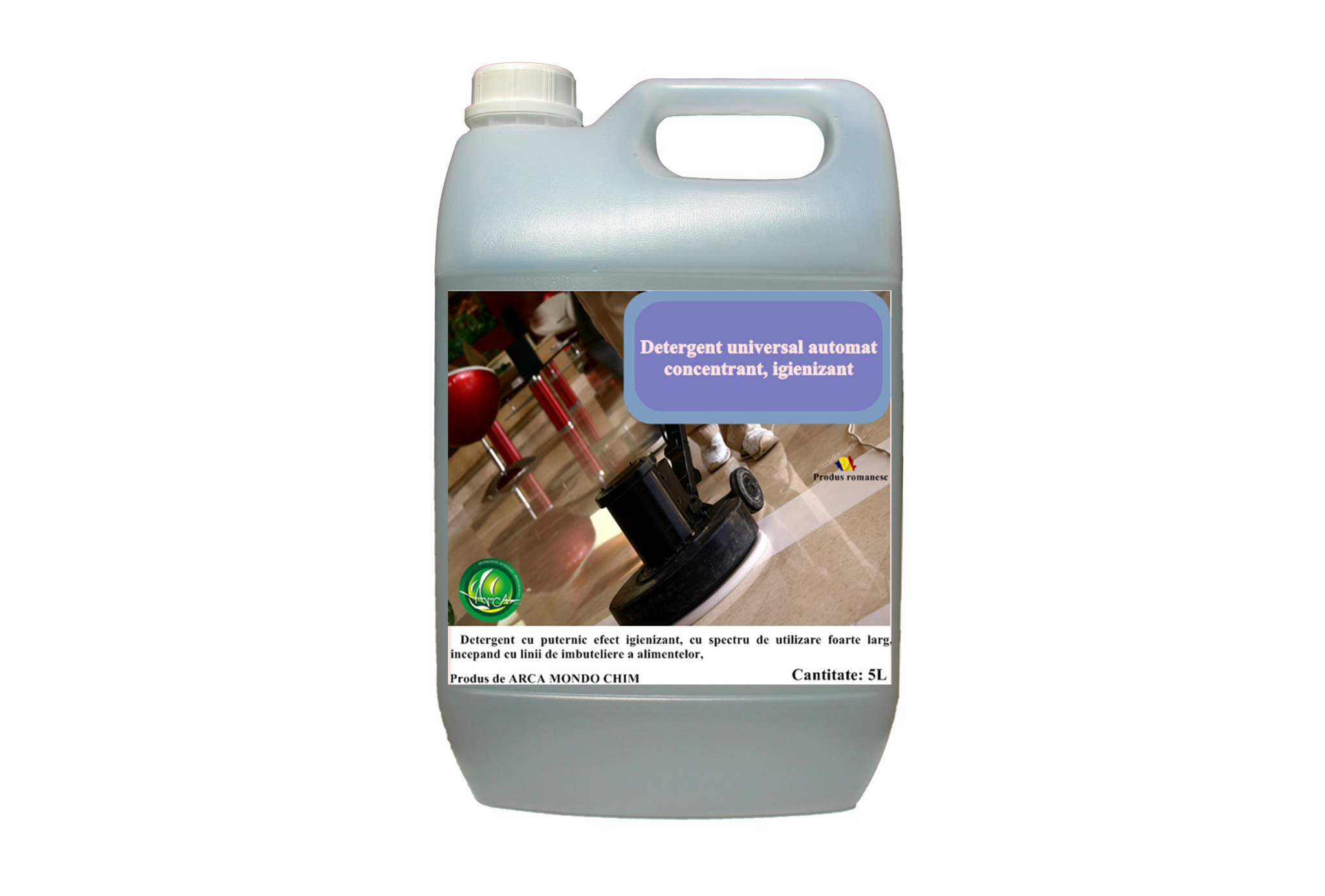 Detergent universal manual concentrat igienizant Arca Lux, Bidon 20L