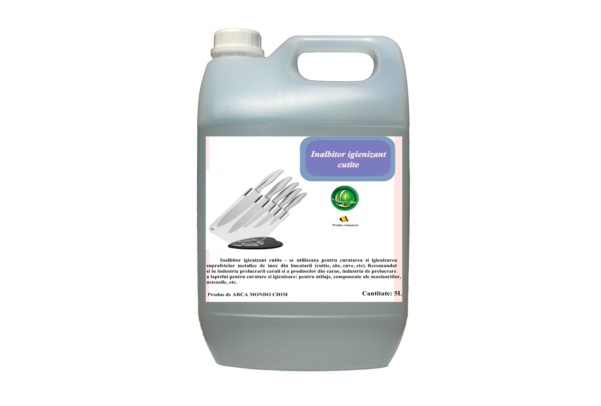 Inalbitor igienizant cutite Arca Lux, Bidon 20L