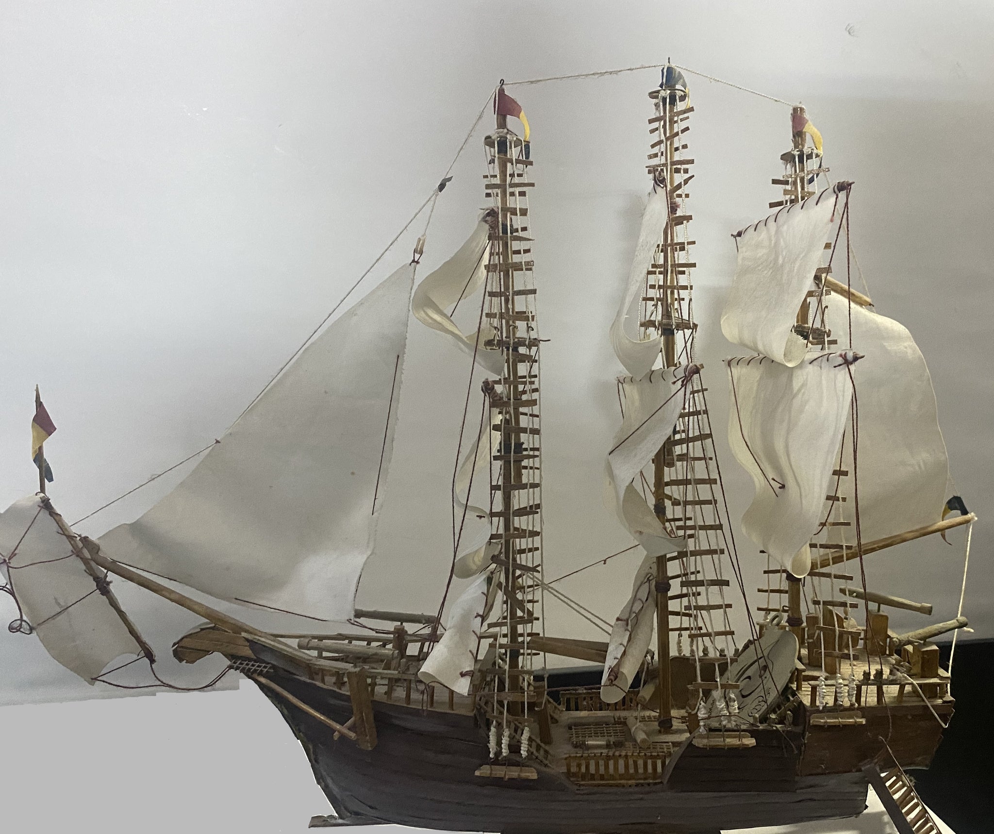 Nava cu panze, 1:100, decoratiune litoral Moc 222